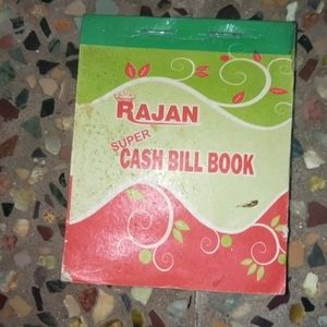 Cash Bill Book