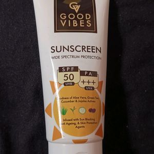 Good Vibes Sunscreen with SPF 50