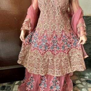 Embroidered Lehnga Dress