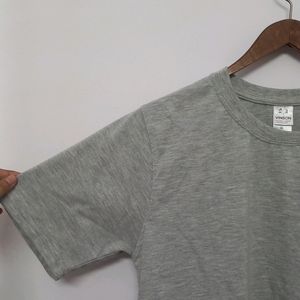 Grey/gray T-shirt | Unisex | Size: M - L