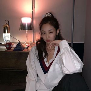 Blackpink Jeenie   Woolen Korean Top For Winter