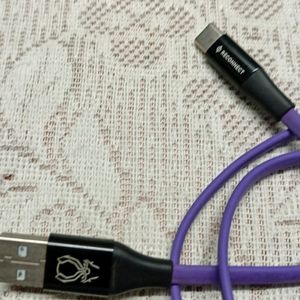 Type C charging cable.