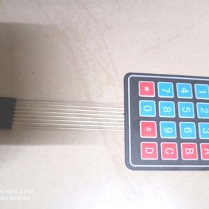 4x4 Universal 16 Key Matrix Membrane Keypad For Ar