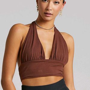 Brown Bralette Top(Women)