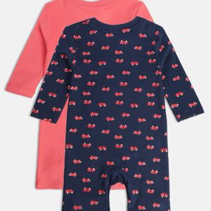 Mini Club 0-3 Romper Set Of 2