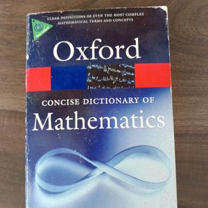 Oxford Mathematics Dictionary