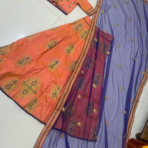 Double Shade Lehenga Choli Dupatta