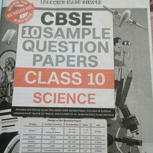 CBSE Class 10 Sample Question Paper Science