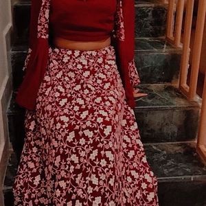 Designer 3 Piece Lehenga Set