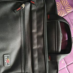 Black Laptop Office Side Bag