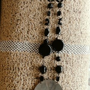 Black Antique Necklace Chain