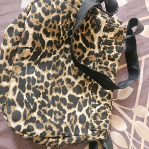 Leopard Print Sling Bag