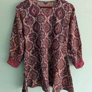 Cotton Ajrakh Top