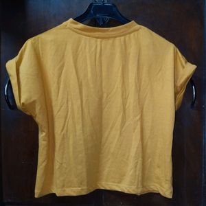 Yellow Women's Crop Tshirt 💛