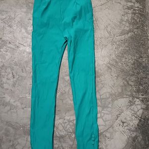 Green Women Trouser Pant