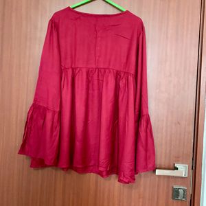 Brand New 75% Off Maroon Top