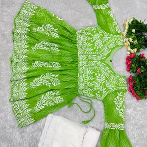 Summer Type Kurti Plazo Set