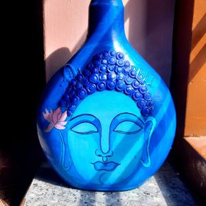 Buddha Bottle Painting