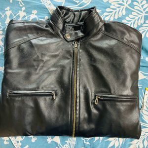 New D&G Branded Bikers Leather Stylish Jacket(3XL)