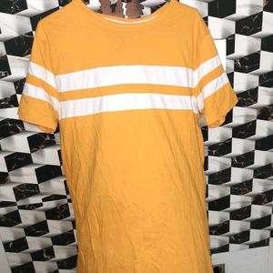 Yellow Stripped T Shirt