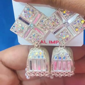 Partywear Jumka Earrings For Girls And Womens