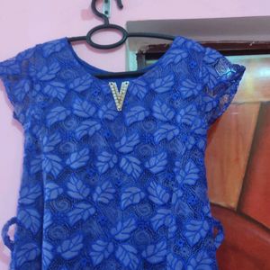 Net Flower Dress