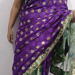 5.5 M Double Sed Saree