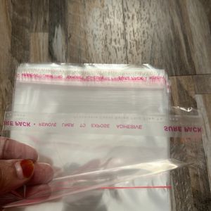 Packing Sticker Transparent Bags