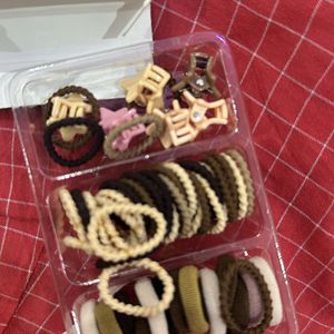 Baby Hair Clips Rubber Box