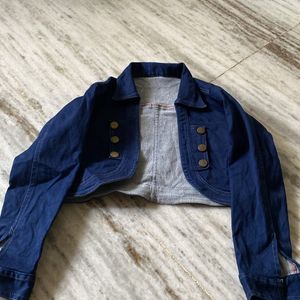 Crop Denim jacket