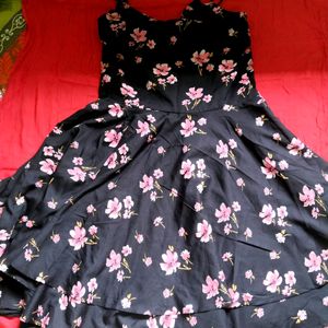 Black Floral Dress