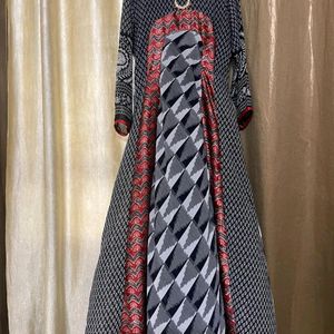 Elegant Black Ethnic Gown