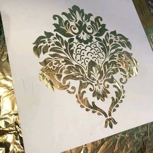 Unique Mandala Wall Stencils Design