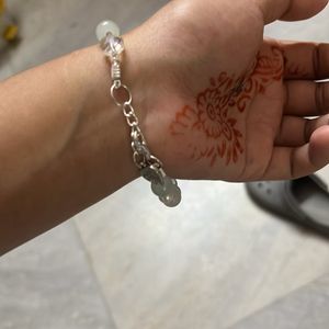 Aesthetic Pinterest Inspired Light Green Bracelet