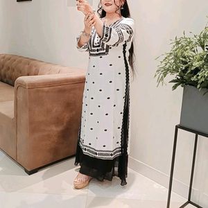 White Kurti