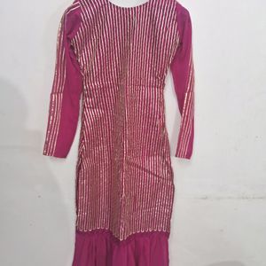 PINK KURTA SET