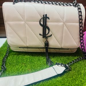 White Sling Bag