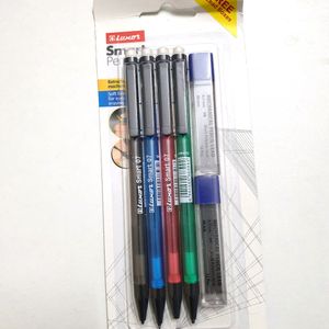 Luxor Set Of 4 0.7mm Mechanical Pencils