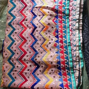 Heavy Work Done Pair Of Two Dupatta