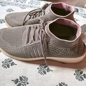 Gray Walking Shoes For Women