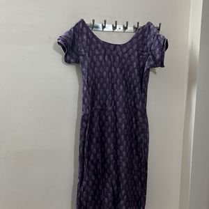 Women XL Size Stitched Dress