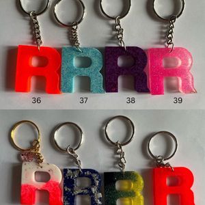 Resin keychains