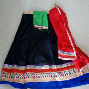 Black Chaniya Choli For Women Navratri