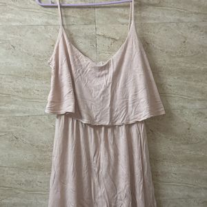 Dress Top Light Pink / Cream