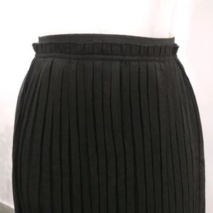 Zara Pleated Long Skirt