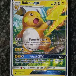 Pokemon Card (Raichu Gx)