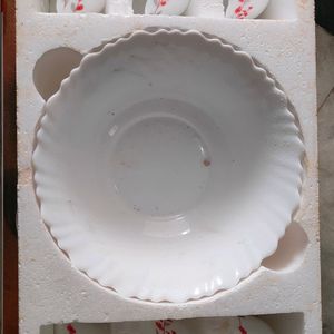 LARAH borosil 7 Pcs Serving Bowl