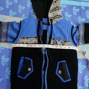 Woolen Jacket With Inner Sweater