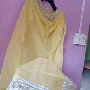 Yellow Kurta Set