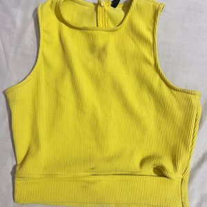 Yellow Tank Top